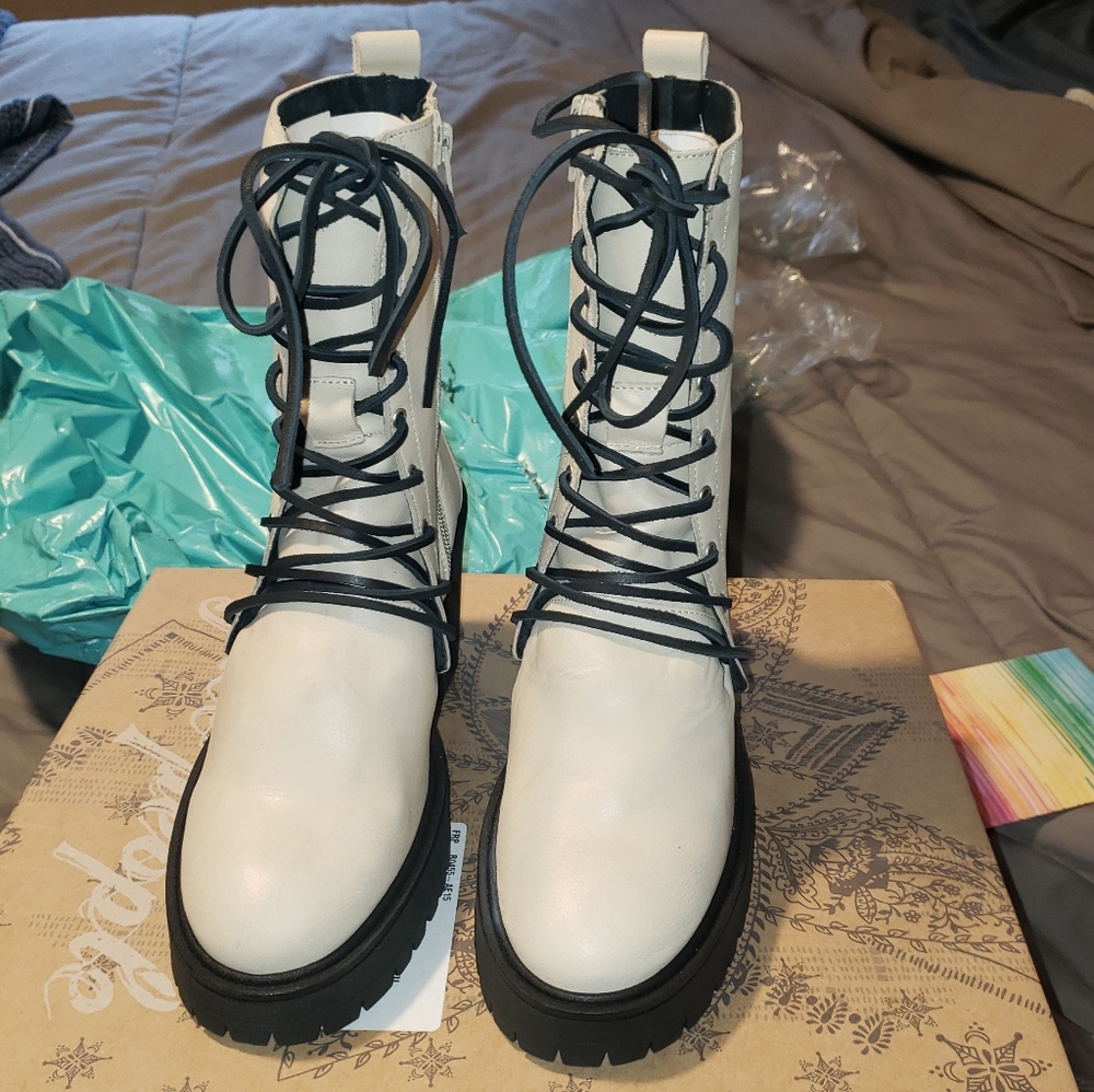 Free People Jeffrey Campbell boots: size 8